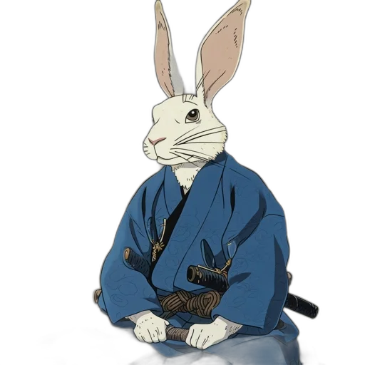animal, staff, weapon, jacket, anime, concept art, pixel art, photorealistic transparent PNG cut-out