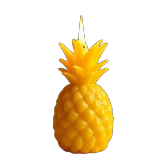crown, food, hat, animal, 3d render, photorealistic, pixel art, yellow transparent PNG cut-out