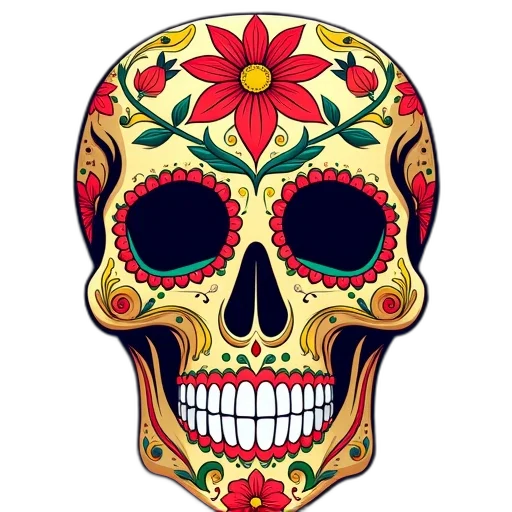 mask, face, jewelry, flower transparent PNG cut-out