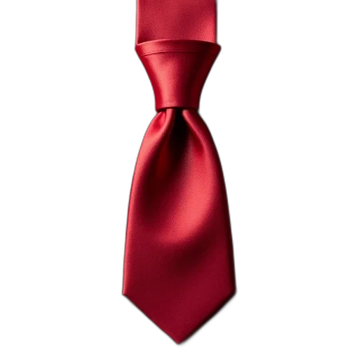staff, jewelry, dress, 3d render, red, silk, tie, smooth transparent PNG cut-out