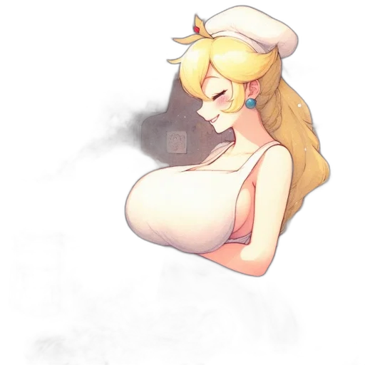 dress, staff, hat, pixel art, concept art, fantasy art, anime, fog transparent PNG cut-out