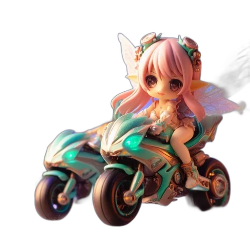 car, weapon, dragon, concept art, fantasy art, anime, 3d render, pastel transparent PNG cut-out