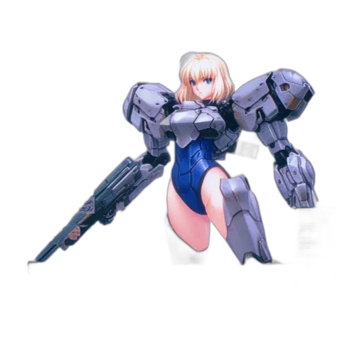 robot, weapon, sword, concept art, 3d render, pixel art, anime, screenshot transparent PNG cut-out