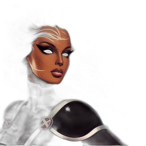 mask, jewelry, face, robot, concept art, fantasy art, photorealistic, comic book art transparent PNG cut-out