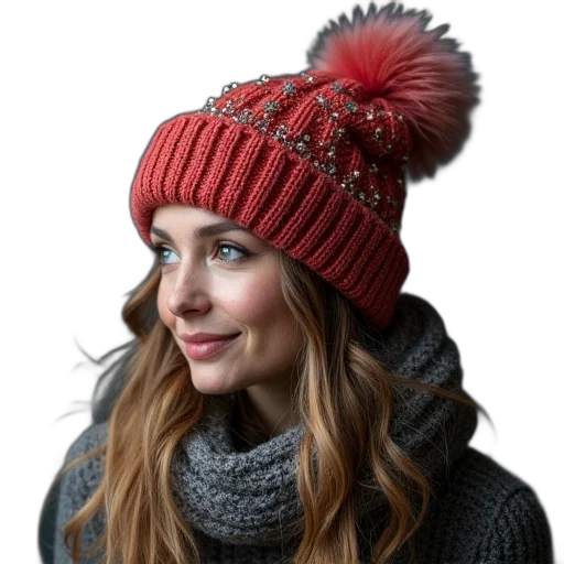 hat, crown, red, five, star, bitch, spangle, caps transparent PNG cut-out