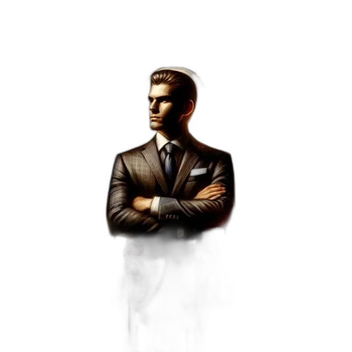 staff, jacket, face, mask, concept art, photorealistic, pixel art, 3d render transparent PNG cut-out