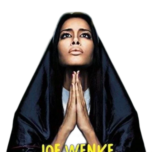 jacket, woman, black, veil, depicted, thought, bubble, saying transparent PNG cut-out
