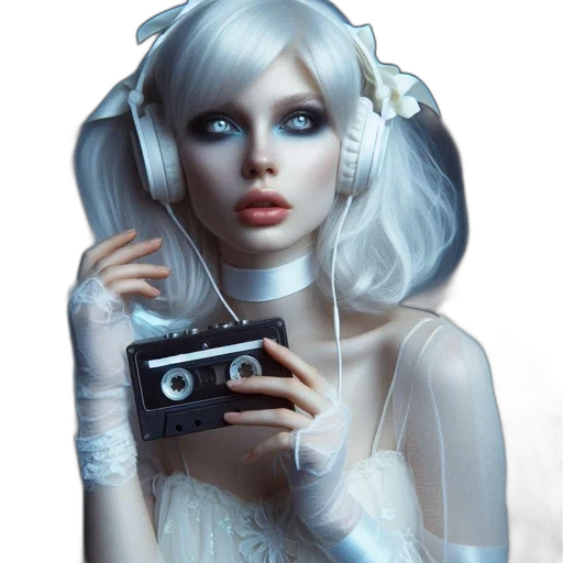 robot, face, dress, mask, photorealistic, fantasy art, concept art, cyberpunk transparent PNG cut-out