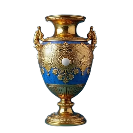 crown, jewelry, 3d render, photorealistic, gold, vase, intricate, designs transparent PNG cut-out