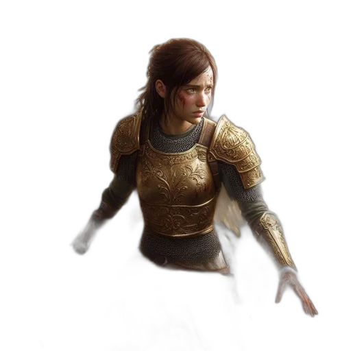 sword, weapon, face, fantasy art, concept art, photorealistic, pixel art, golden transparent PNG cut-out