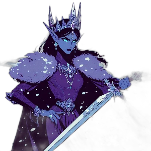 staff, concept art, fantasy art, comic book art, pixel art, blue, dark, monochrome transparent PNG cut-out