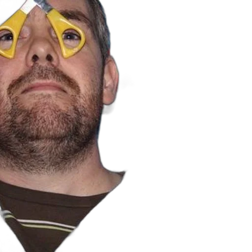 mask, face, staff, man, beard, wearing, shirt, snowflake transparent PNG cut-out