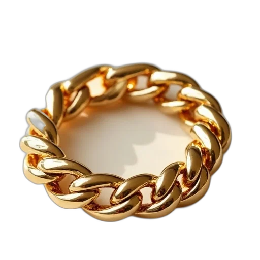 jewelry, crown, 3d render, golden, yellow, gold, curb, bracelet transparent PNG cut-out