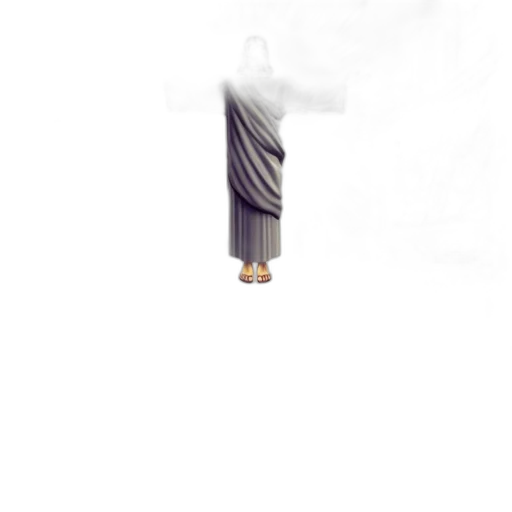 staff, dress, jewelry, weapon, concept art, 3d render, pixel art, photorealistic transparent PNG cut-out