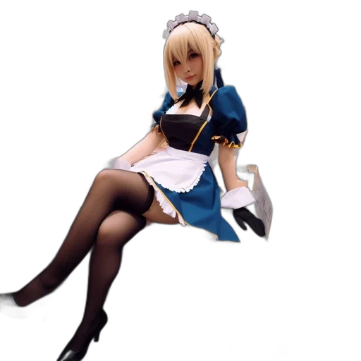 dress, staff, weapon, sword, 3d render, anime, concept art, pixel art transparent PNG cut-out