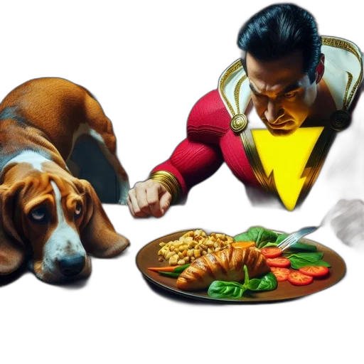 food, animal, concept art, comic book art, 3d render, photorealistic, dimly, lit transparent PNG cut-out