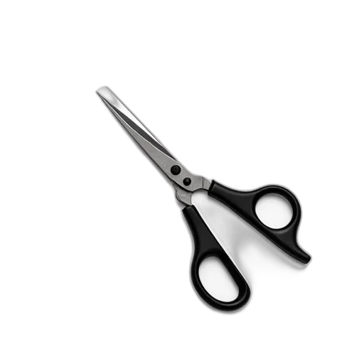 hair, staff, weapon, jewelry, 3d render, pair, black, scissors transparent PNG cut-out