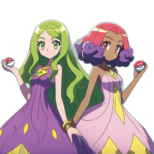 dress, crown, concept art, anime, pixel art, fantasy art, underwater, fire transparent PNG cut-out