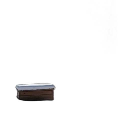 furniture, food, bottle, jewelry, 3d render, concept art, earth tones, dark transparent PNG cut-out