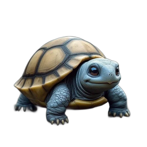 animal, creature, photorealistic, 3d render, concept art, watercolor, unique, grayish-blue transparent PNG cut-out