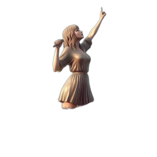 dress, staff, jewelry, weapon, 3d render, concept art, pixel art, fantasy art transparent PNG cut-out