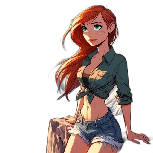 dress, jacket, staff, weapon, concept art, fantasy art, pixel art, anime transparent PNG cut-out
