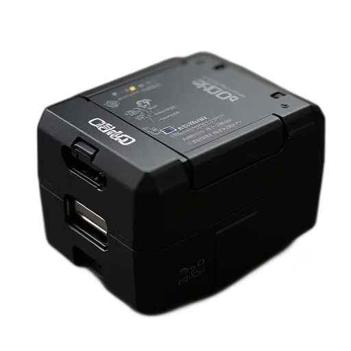 robot, 3d render, charger, battery, olympus, 300s transparent PNG cut-out