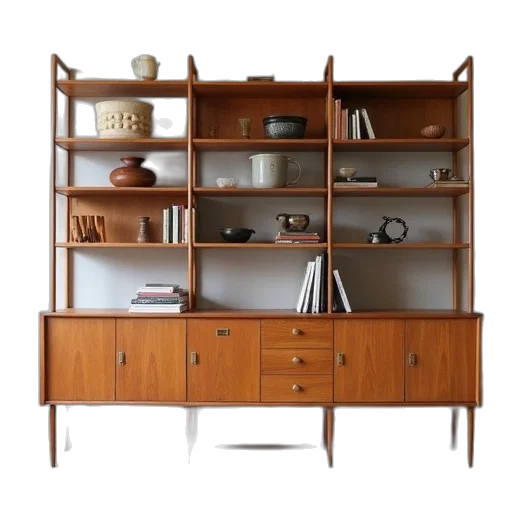 furniture, earth tones, vintage, wall transparent PNG cut-out