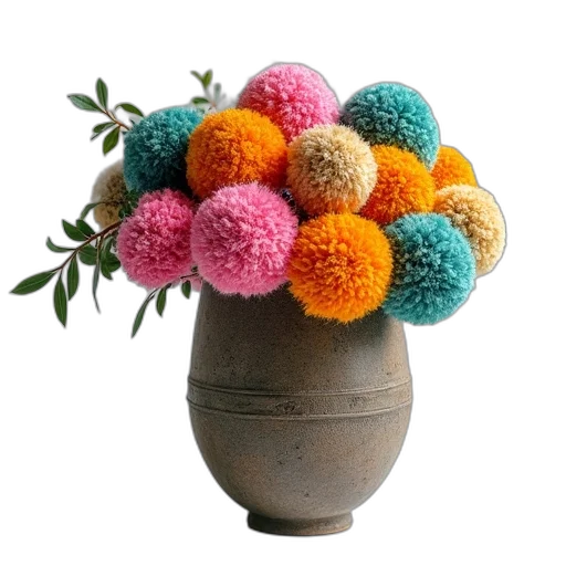 flower, crown, food, photorealistic transparent PNG cut-out
