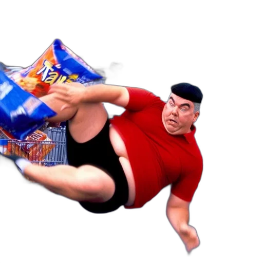 food, shoes, bottle, 3d render, concept art, photorealistic, comic book art, outer space transparent PNG cut-out