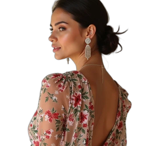 jewelry, dress, crown, staff transparent PNG cut-out