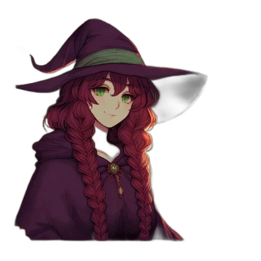 hat, staff, creature, mask, pixel art, fantasy art, concept art, anime transparent PNG cut-out