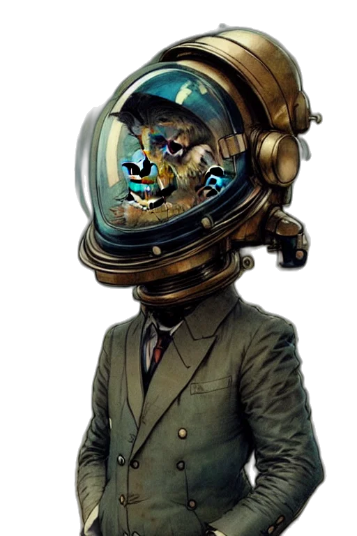 robot, mask, face, staff transparent PNG cut-out