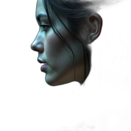 face, mask, dragon, crown, photorealistic, concept art, fantasy art, cyberpunk transparent PNG cut-out