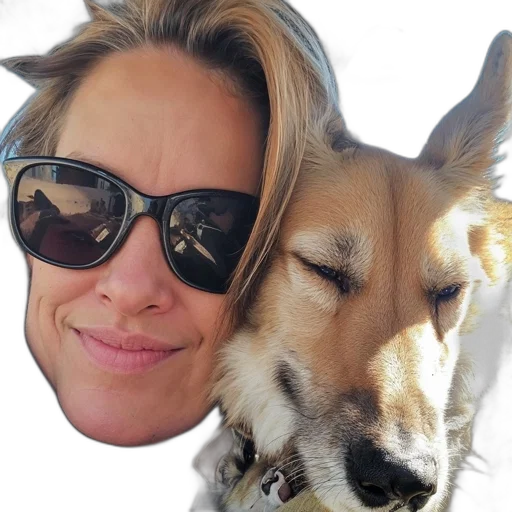 face, animal, staff, creature, woman, dog, most, likely transparent PNG cut-out