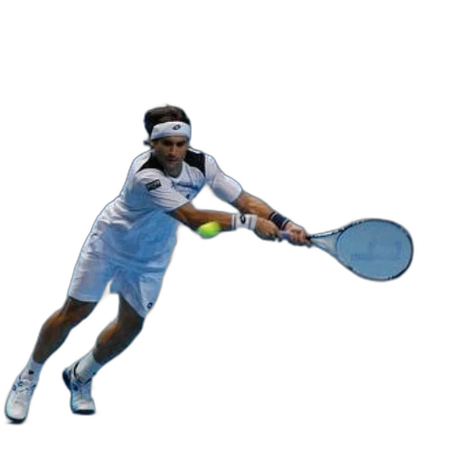 staff, weapon, 3d render, photorealistic, pixel art, tennis, player, action transparent PNG cut-out