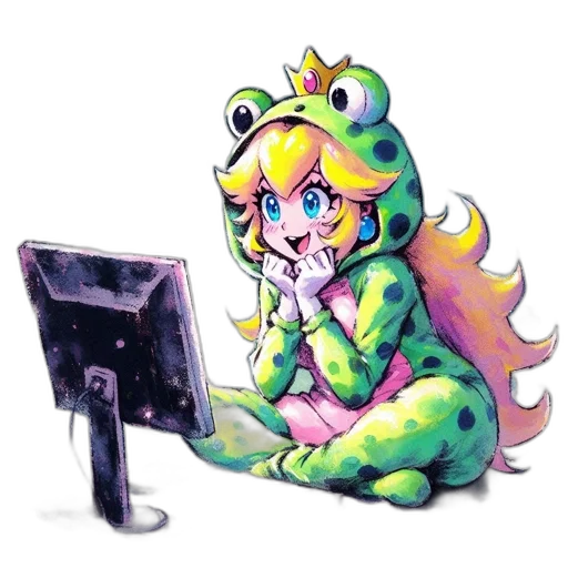 dragon, creature, robot, animal, pixel art, concept art, vaporwave, anime transparent PNG cut-out