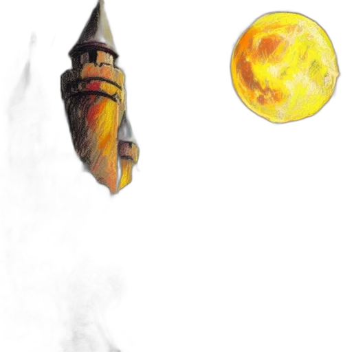 mask, staff, robot, face, concept art, watercolor, fantasy art, comic book art transparent PNG cut-out