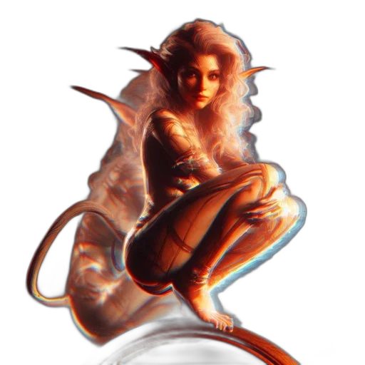 dragon, staff, creature, hair, fantasy art, concept art, pixel art, 3d render transparent PNG cut-out