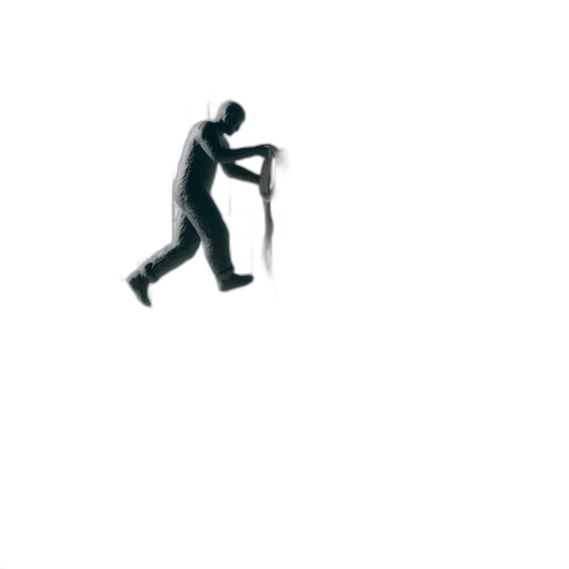 staff, weapon, sword, robot, pixel art, concept art, 3d render, photorealistic transparent PNG cut-out