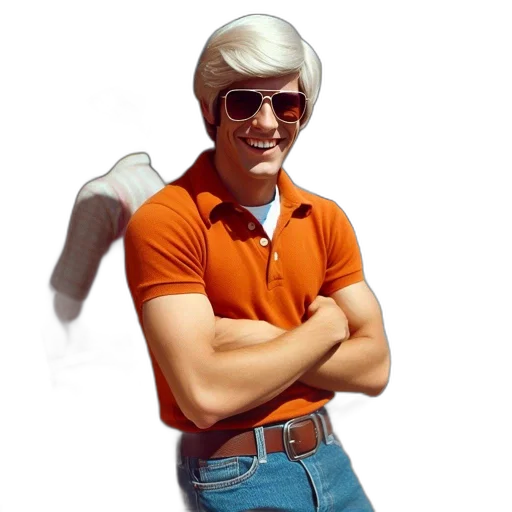 jacket, staff, robot, hair, 3d render, concept art, photorealistic, cartoon transparent PNG cut-out