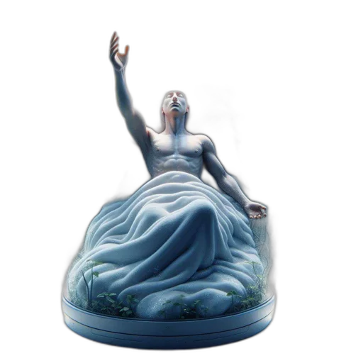 crown, dress, creature, furniture, concept art, 3d render, fantasy art, photorealistic transparent PNG cut-out
