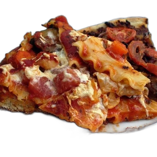 food, crown, animal, face, 3d render, photorealistic, plate, lasagna transparent PNG cut-out