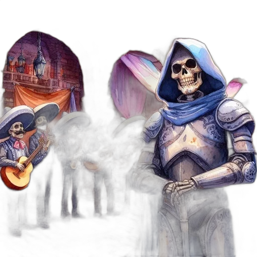 mask, concept art, fantasy art, comic book art, 3d render, outer space, blue, european-styled transparent PNG cut-out
