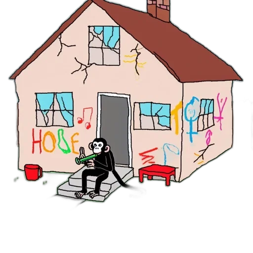 furniture, building, concept art, cartoon, pixel art, watercolor, city street, fire transparent PNG cut-out