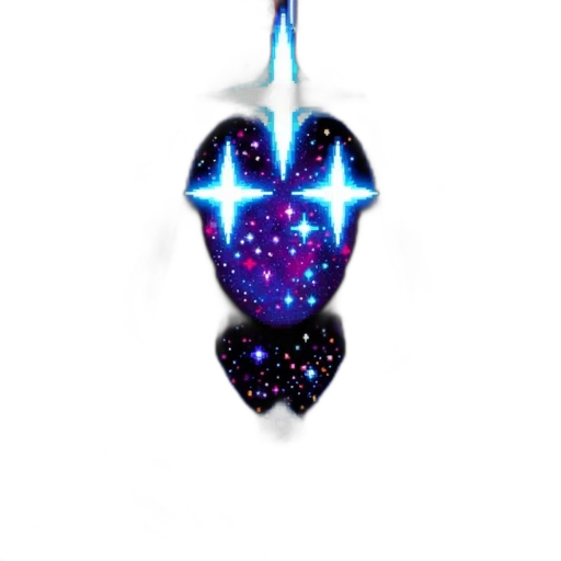 jewelry, staff, mask, outer space, hooded, figure, blue, cloak transparent PNG cut-out
