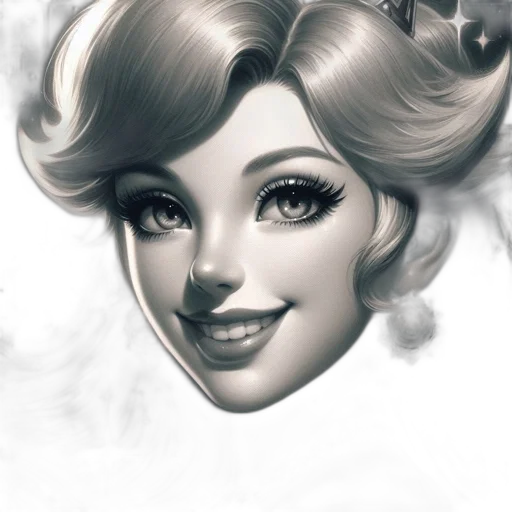 face, crown, mask, staff, photorealistic, pencil sketch, fantasy art, cartoon transparent PNG cut-out
