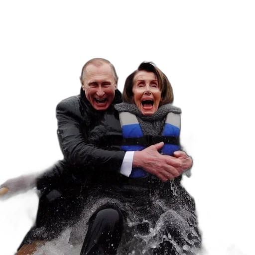snow, underwater, two, people, man, woman, wear, life transparent PNG cut-out
