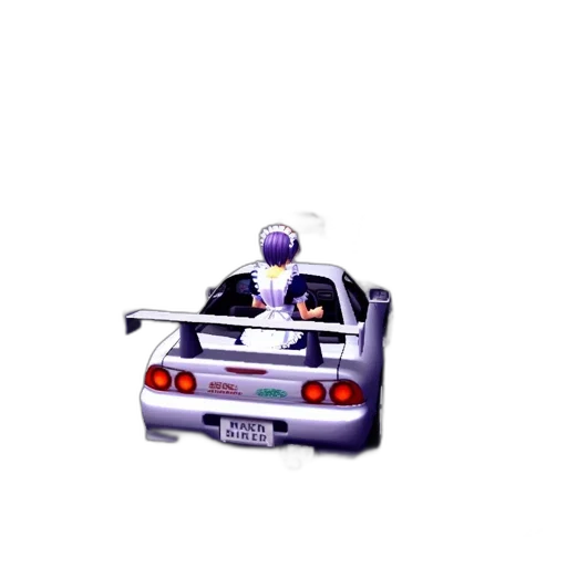 car, robot, weapon, animal, vaporwave, pixel art, concept art, 3d render transparent PNG cut-out