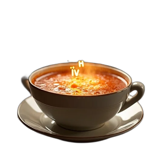 food, crown, staff, 3d render, photorealistic, fire, soup, alphabet transparent PNG cut-out